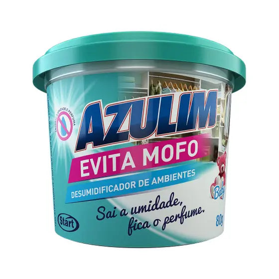 EVITA MOFO DESUMIFICADOR DE AMBIENTES BABY 80G AZULIM