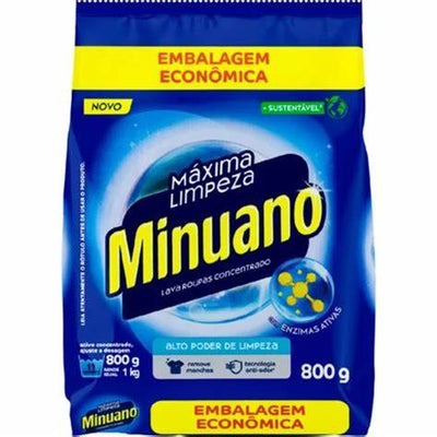 SABAO EM PO AZUL MIANUANO MAXIMA LIMPEZA 800G