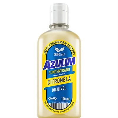 LIMPADOR CONCENTRADO PERFUMADO CITRONELA 140ML AZULIM