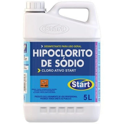 HIPOCLORITO DE SODIO CLORO ATIVO 5L START