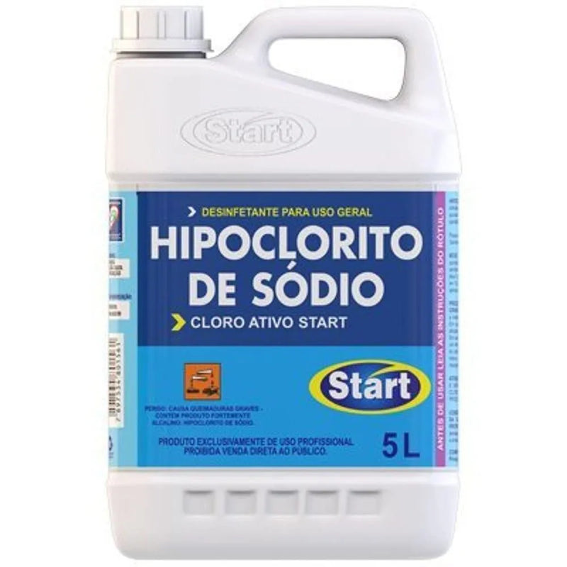 HIPOCLORITO DE SODIO CLORO ATIVO 5L START