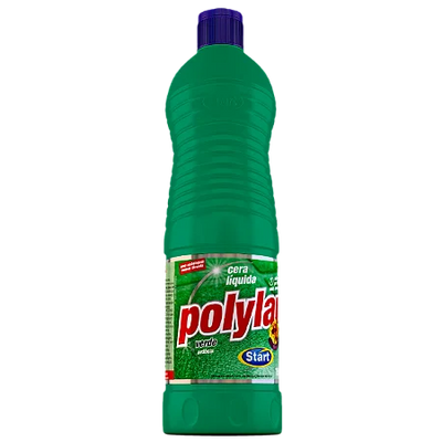 CERA LIQUIDA VERDE ARDOSIA FLORAL 750ML POLYLAR