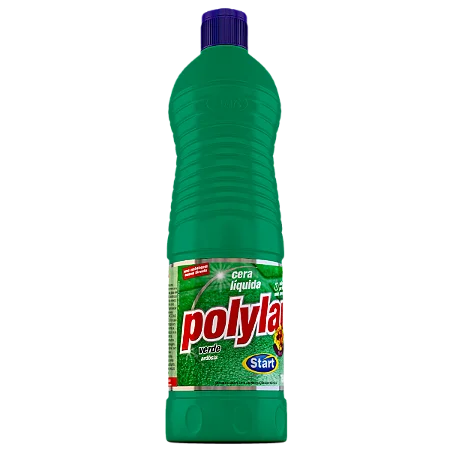 CERA LIQUIDA VERDE ARDOSIA FLORAL 750ML POLYLAR