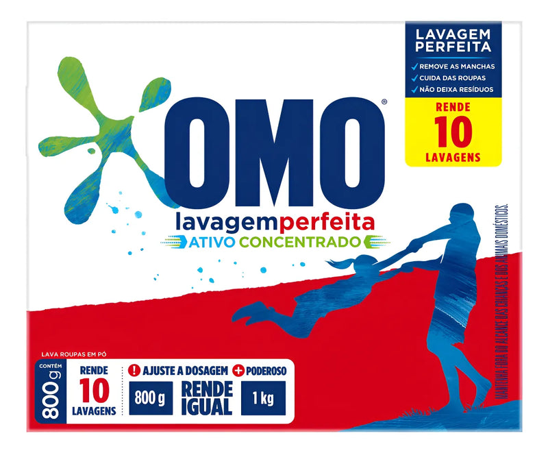 SABAO EM PO LAV PERFEITA OMO 800GR