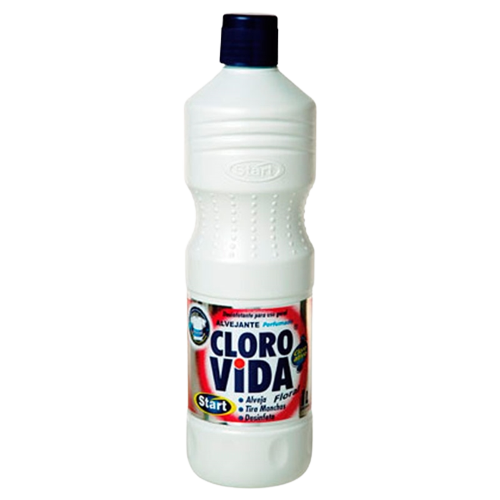 CLORO VIDA FLORAL ALVEJANTE PERF 1L START
