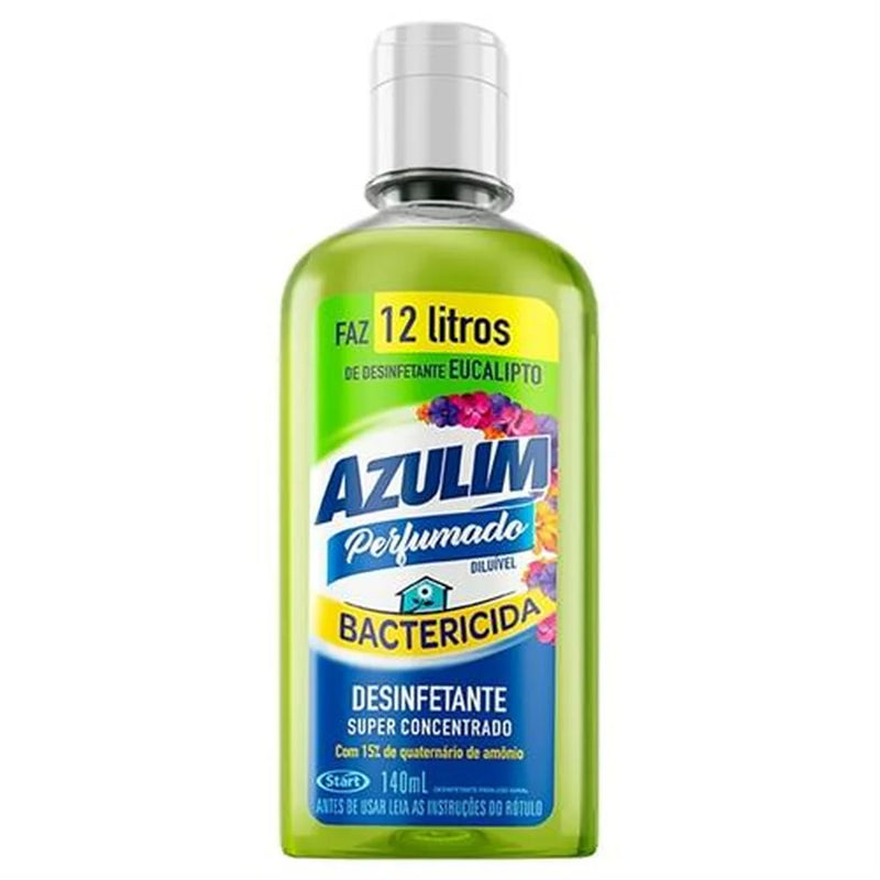 DESINFETANTE PERFUMADO EUCALIPTO 140ML AZULIM