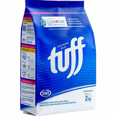 SABAO EM PO SACHET 2KG LAVA ROUPAS TUFF
